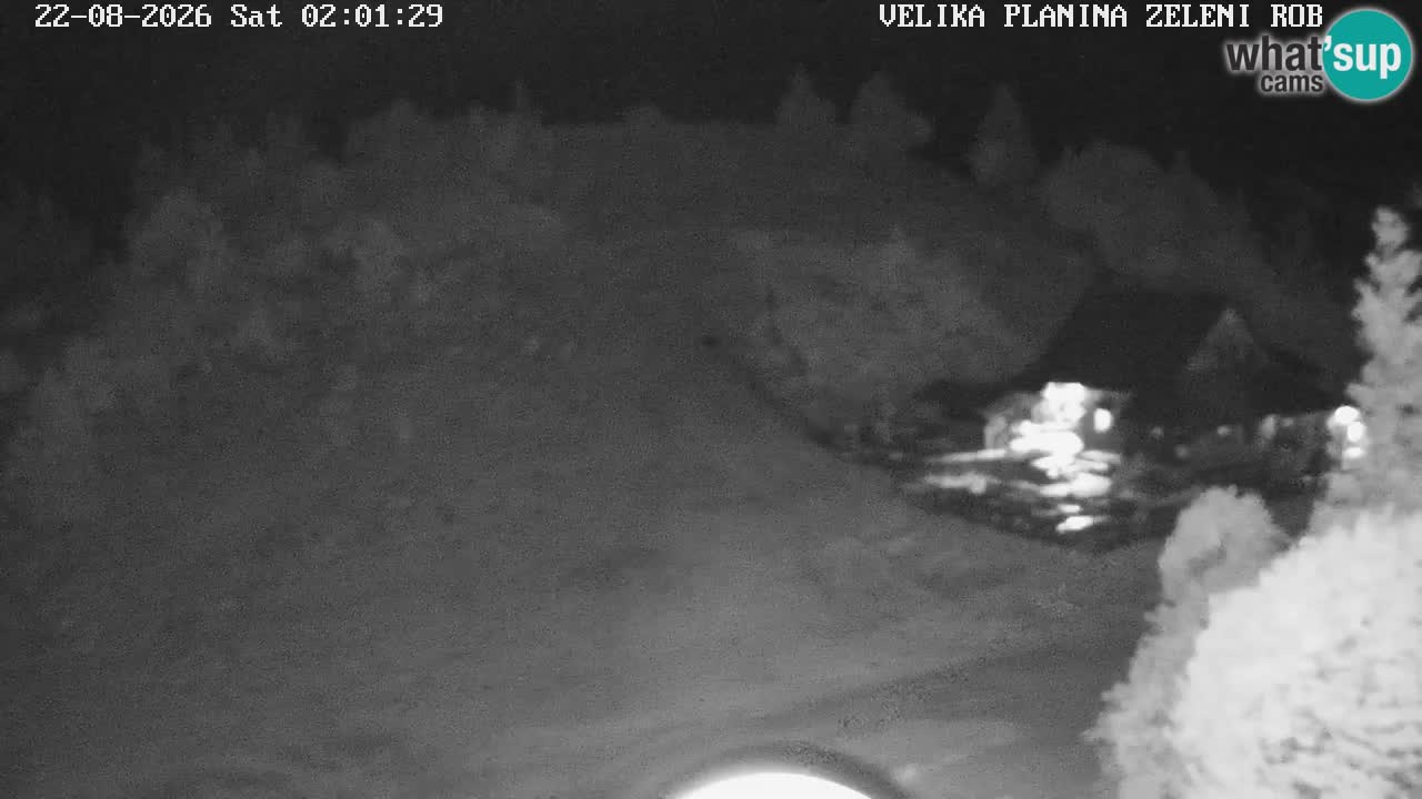 Zeleni Rob – Webcam live | Velika Planina