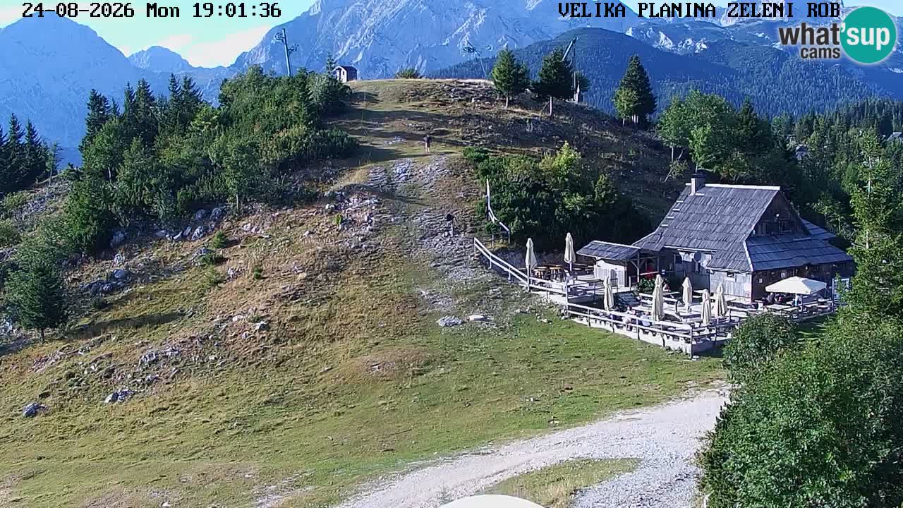 Zeleni Rob – Webcam live | Velika Planina