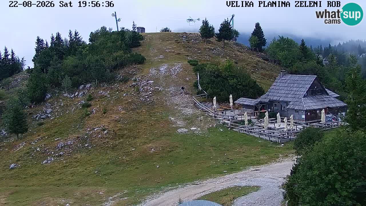 Zeleni Rob – Webcam live | Velika Planina