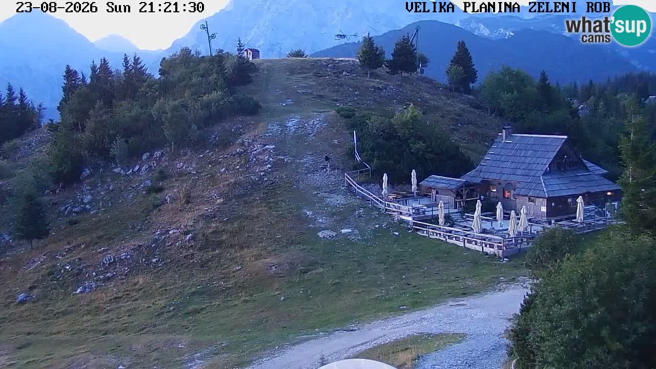 Zeleni Rob – Webcam live | Velika Planina