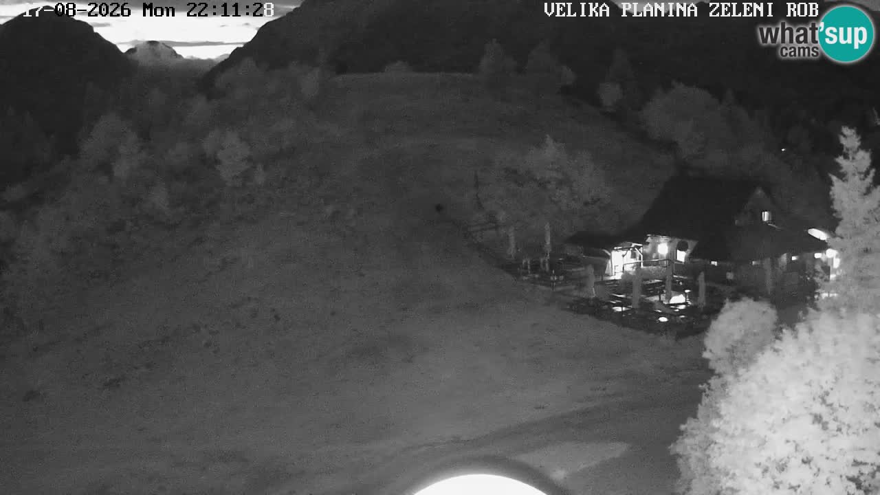 Zeleni Rob – Webcam live | Velika Planina