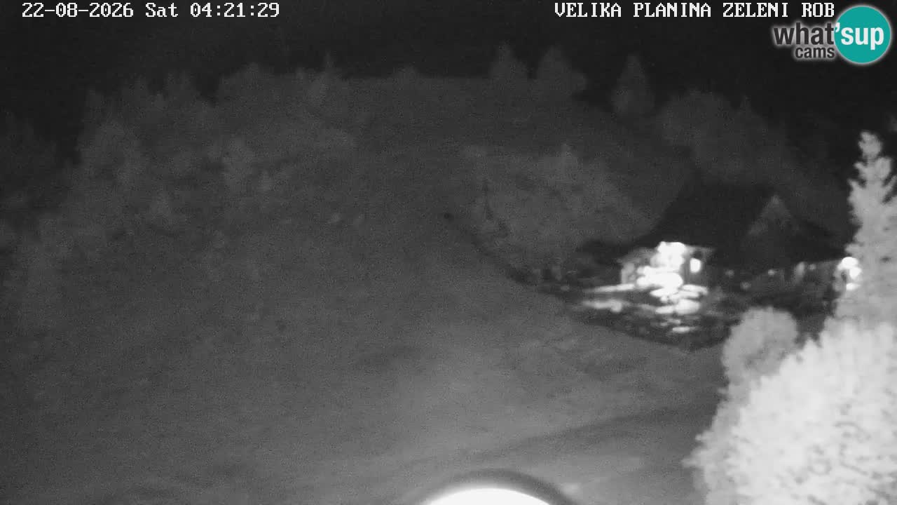 Zeleni Rob – Webcam live | Velika Planina