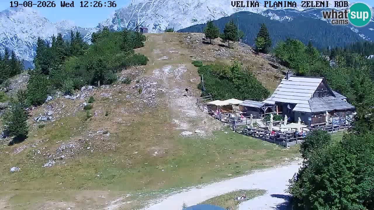 Zeleni Rob – Webcam live | Velika Planina