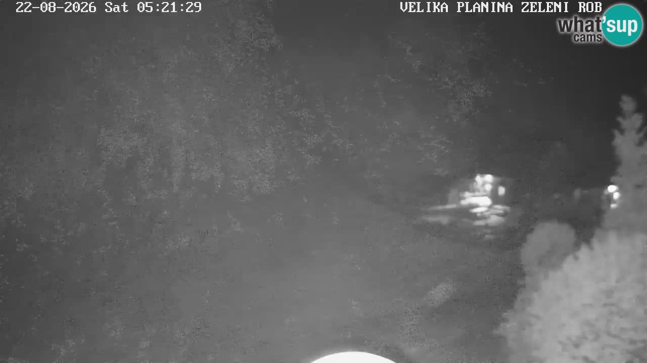 Zeleni Rob – Webcam live | Velika Planina