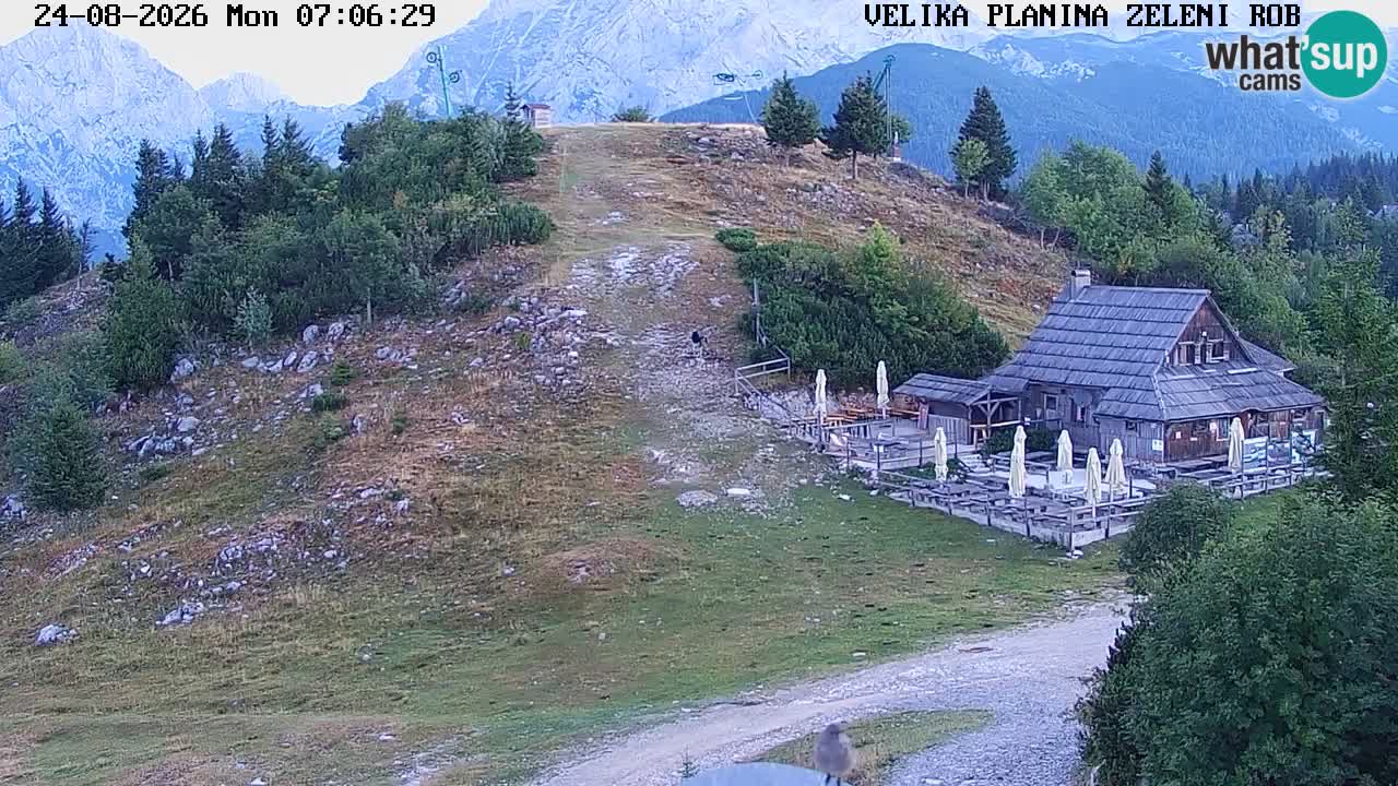 Zeleni Rob – Webcam live | Velika Planina