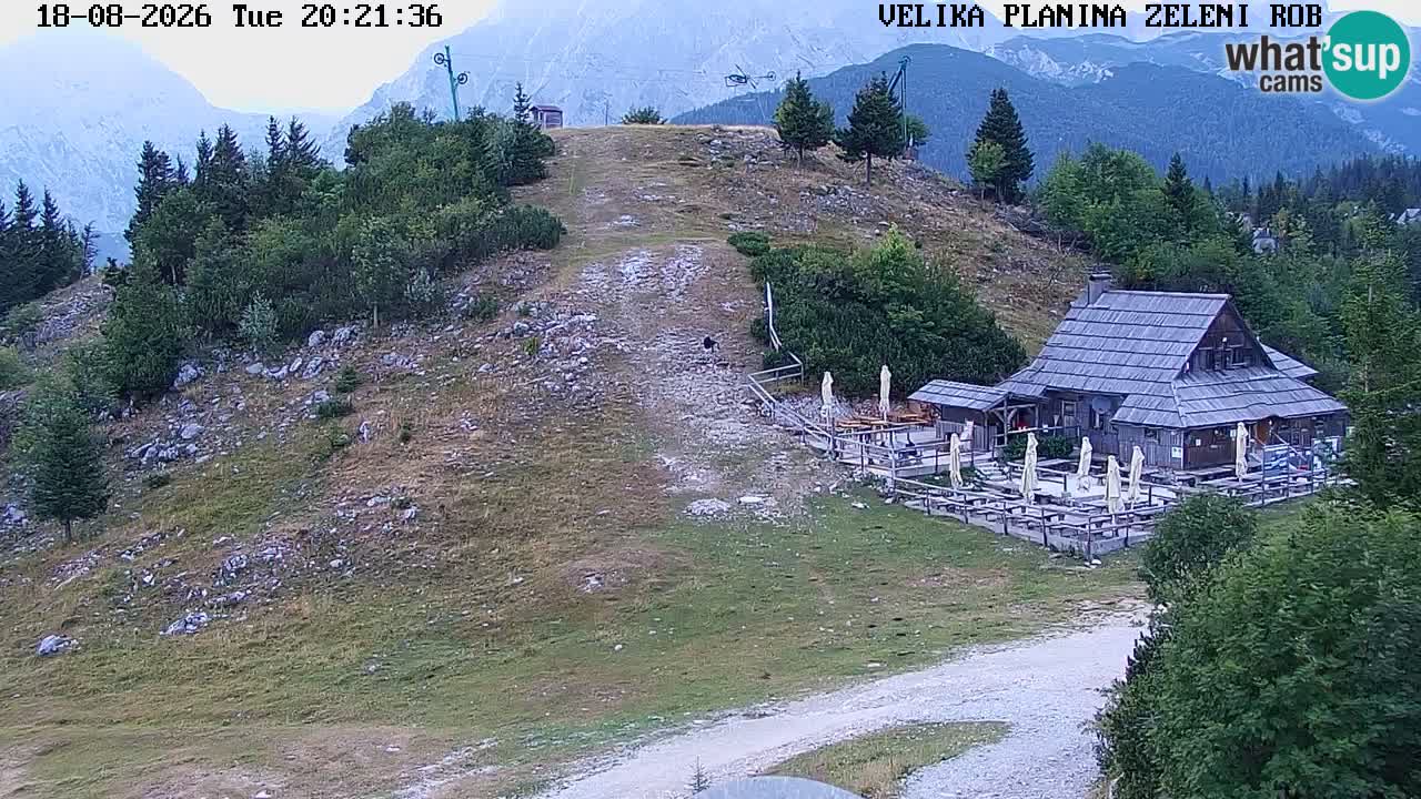 Zeleni Rob – Webcam live | Velika Planina