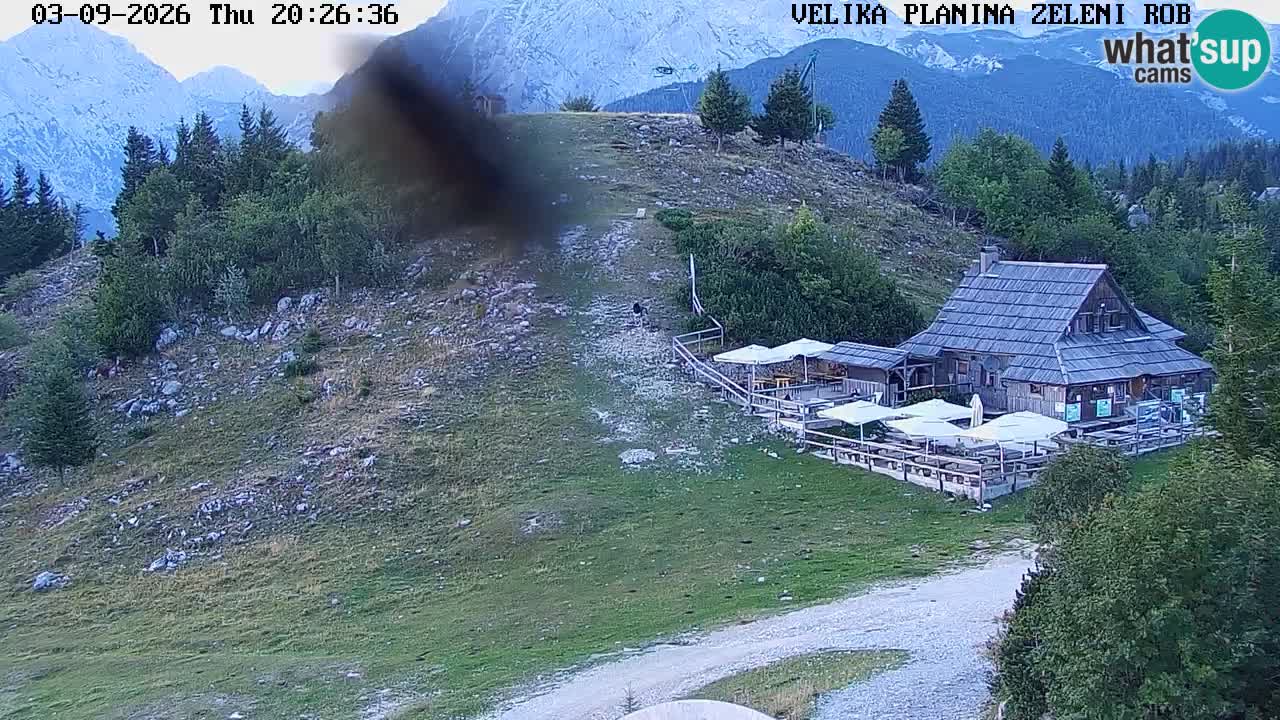 Zeleni Rob – Webcam live | Velika Planina