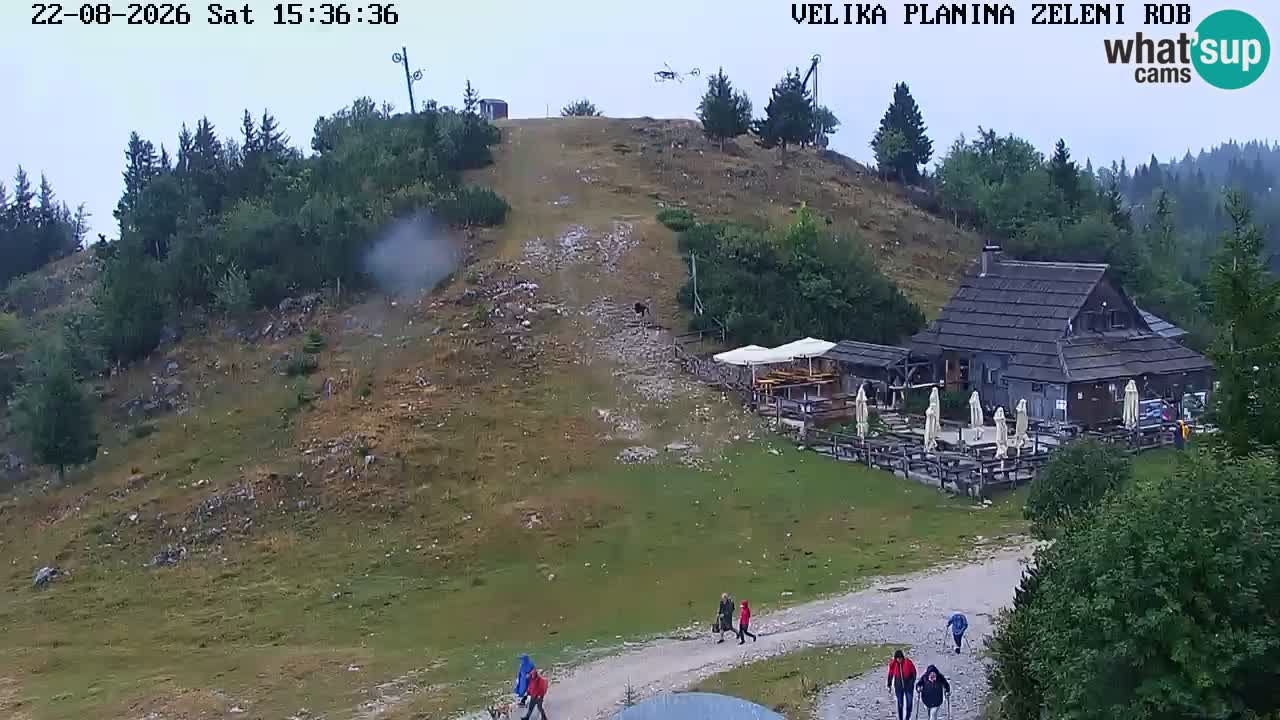 Zeleni Rob | Webcam live Velika Planina