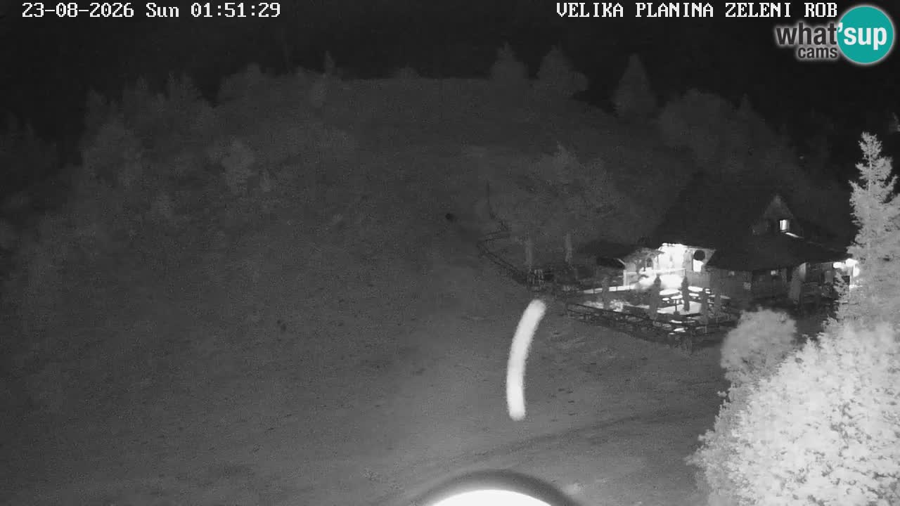 Zeleni Rob | Web kamera Velika Planina