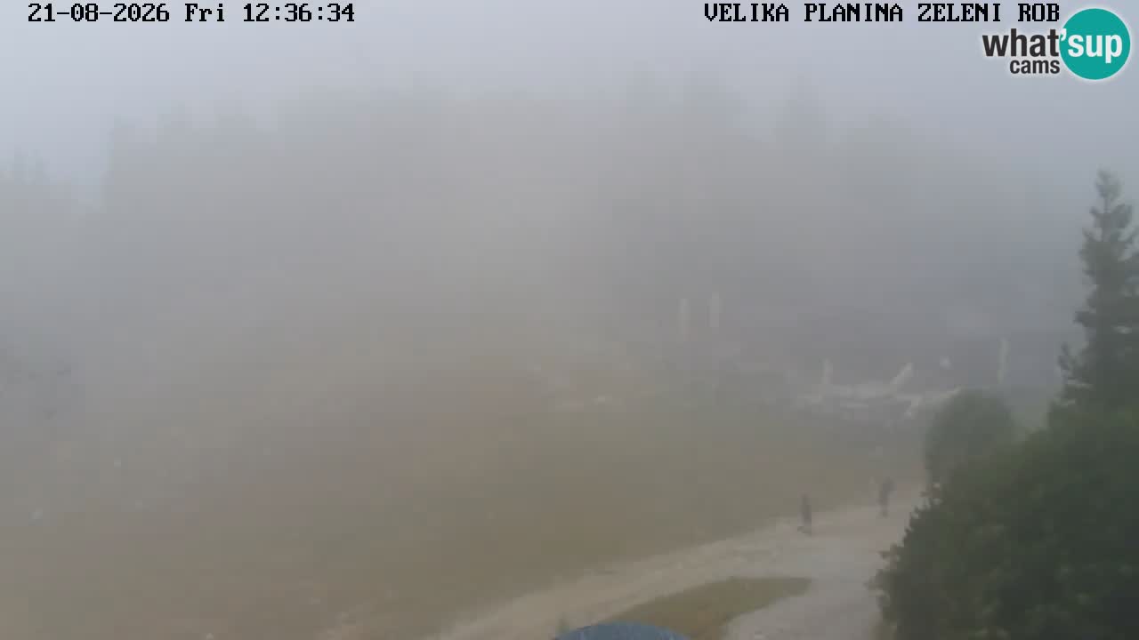 Zeleni Rob – Webcam live | Velika Planina