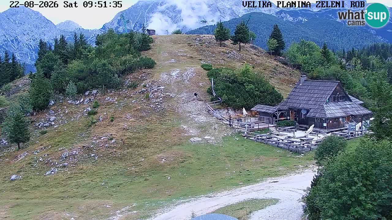 Zeleni Rob – Webcam live | Velika Planina