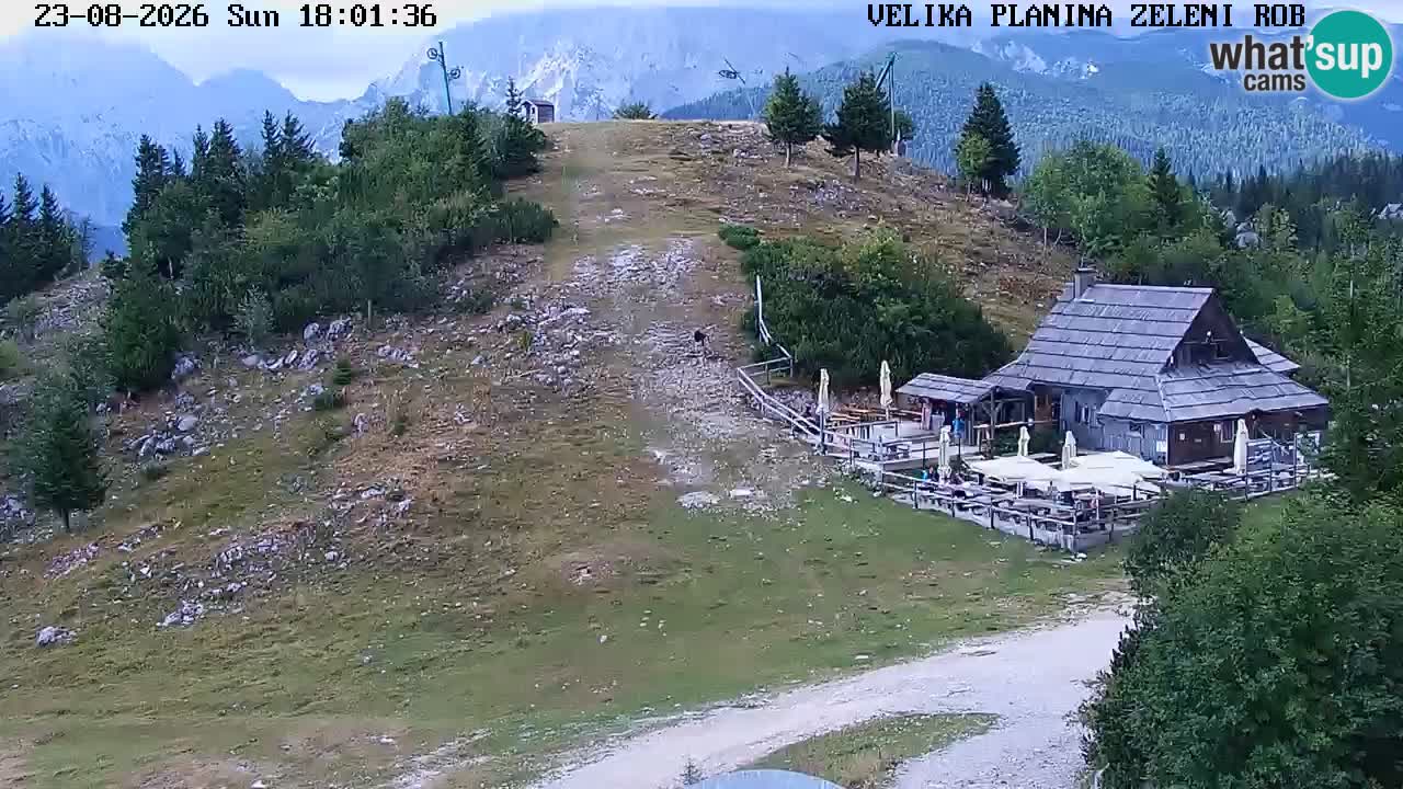 Zeleni Rob – Webcam live | Velika Planina