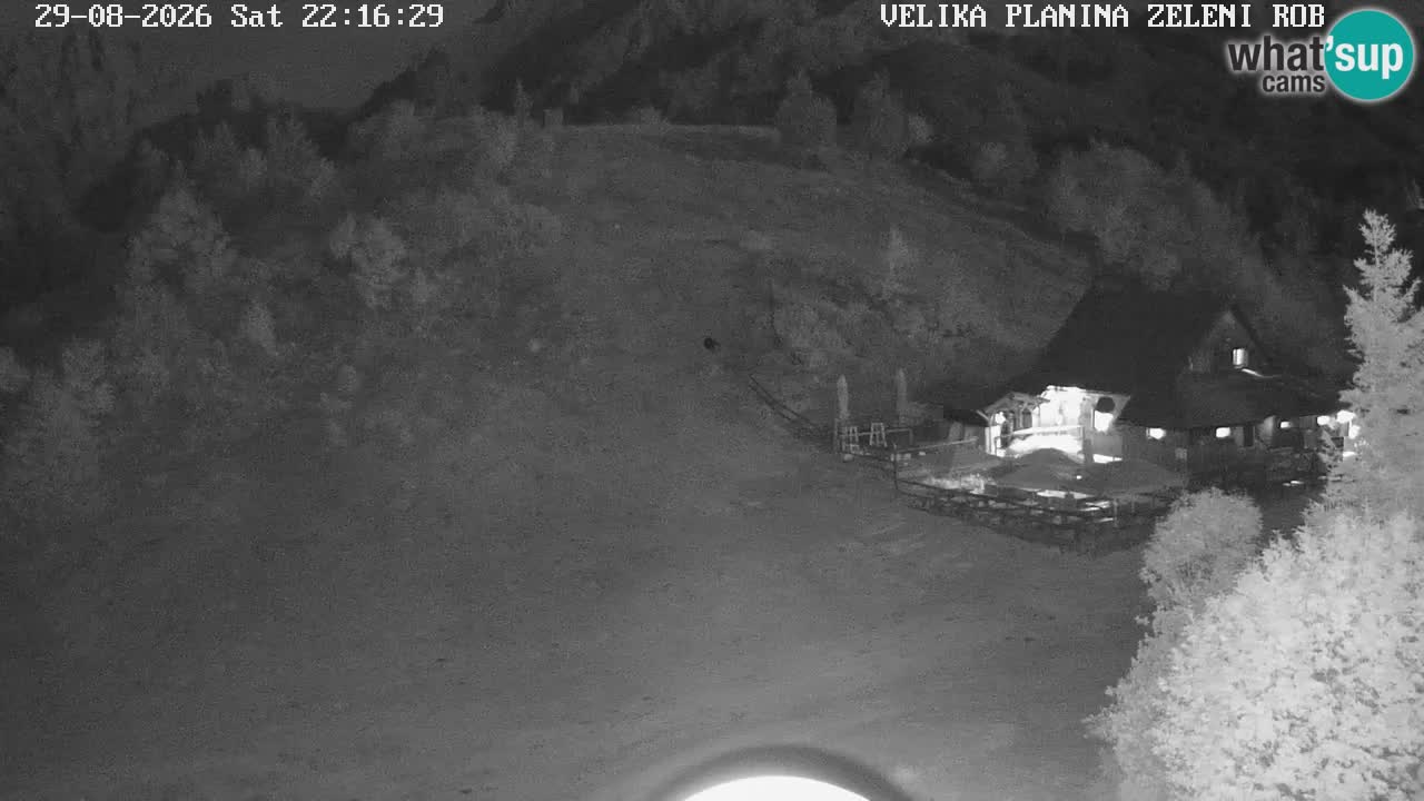 Zeleni Rob – Webcam live | Velika Planina