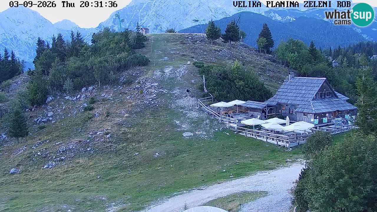 Zeleni Rob – Webcam live | Velika Planina