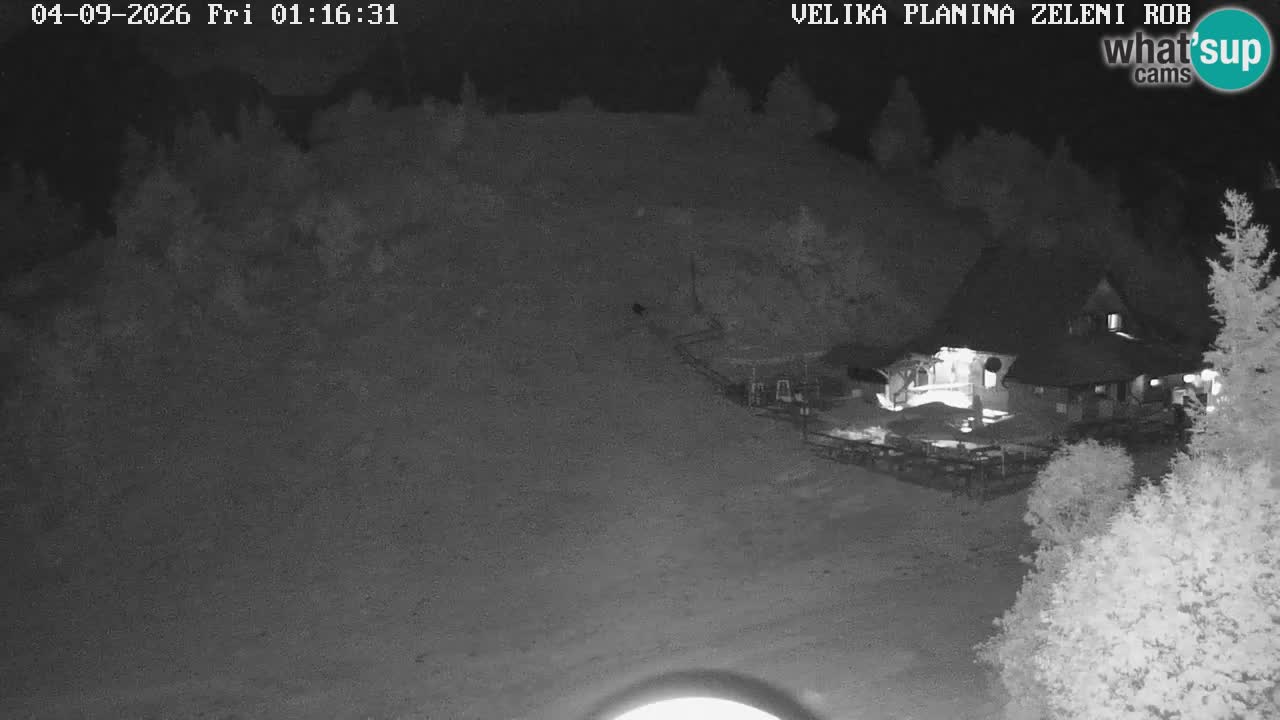 Zeleni Rob – Webcam live | Velika Planina