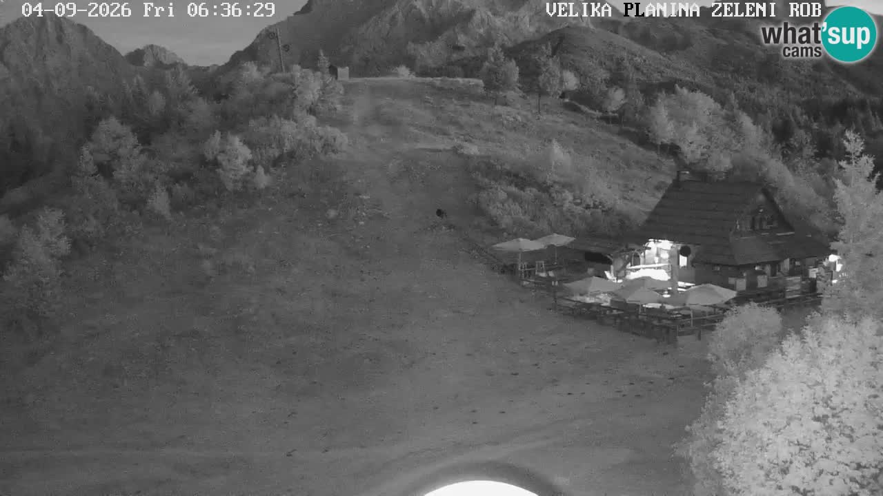 Zeleni Rob – Webcam live | Velika Planina