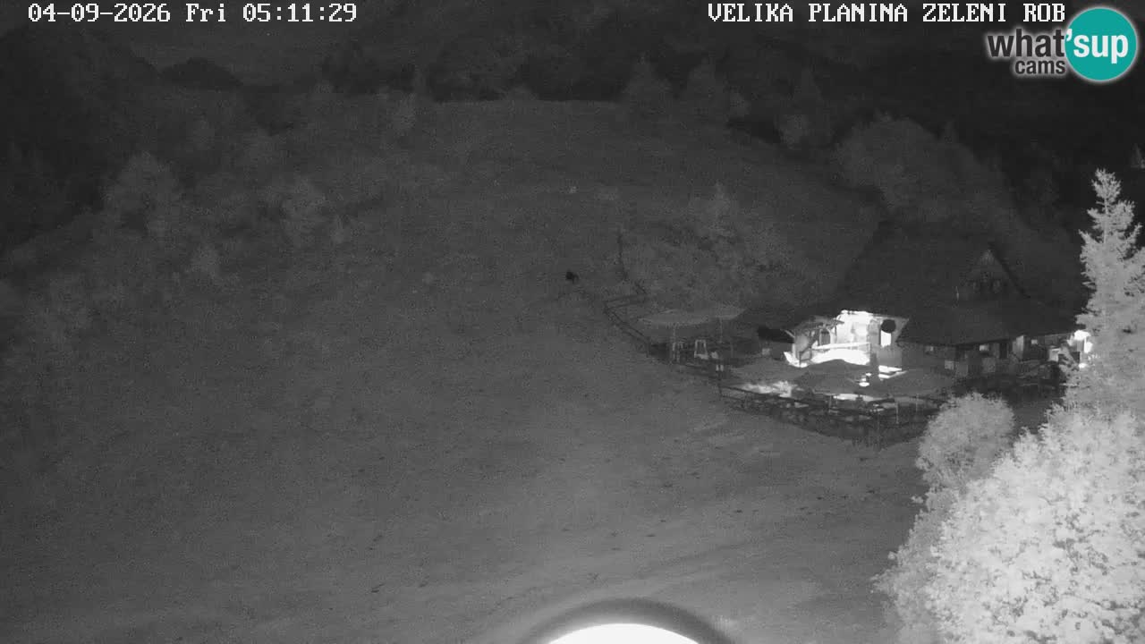 Zeleni Rob | Webcam live Velika Planina