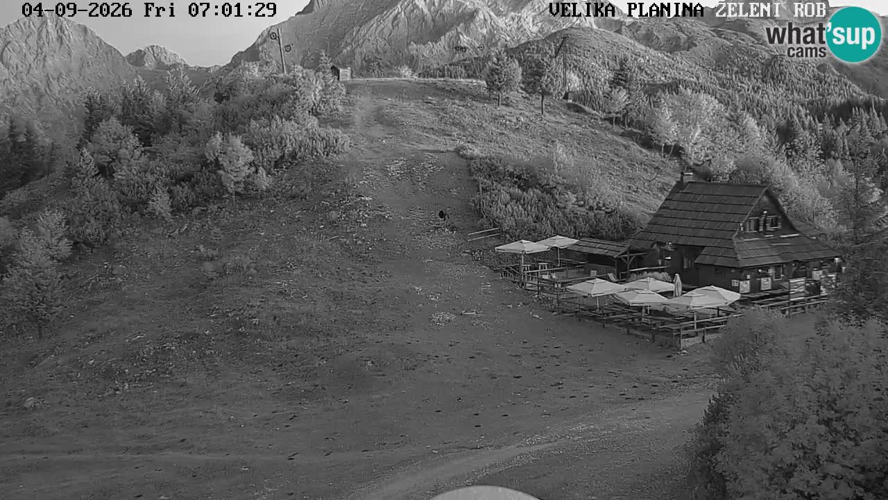 Zeleni Rob – Webcam live | Velika Planina
