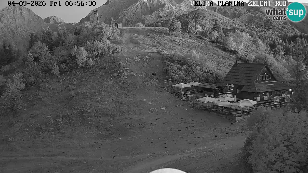 Zeleni Rob | Webcam live Velika Planina