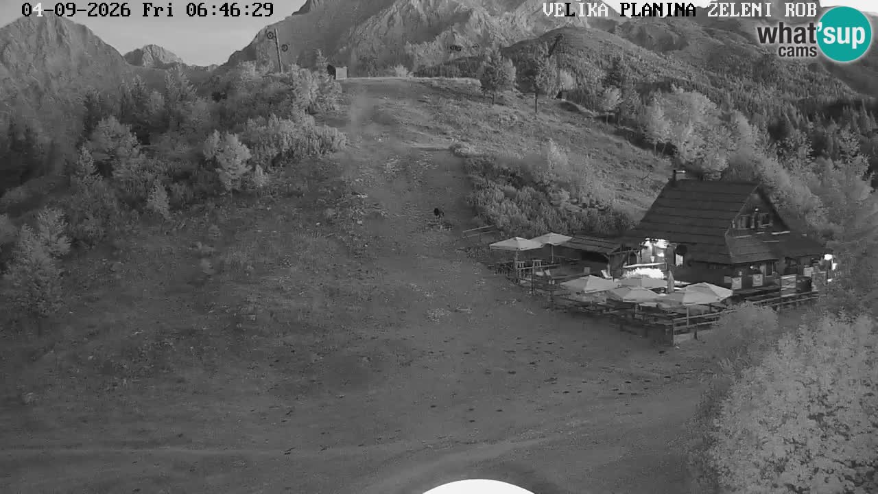 Zeleni Rob – Webcam live | Velika Planina