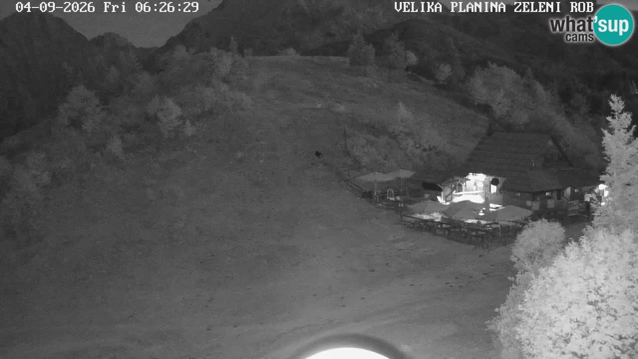 Zeleni Rob – Webcam live | Velika Planina