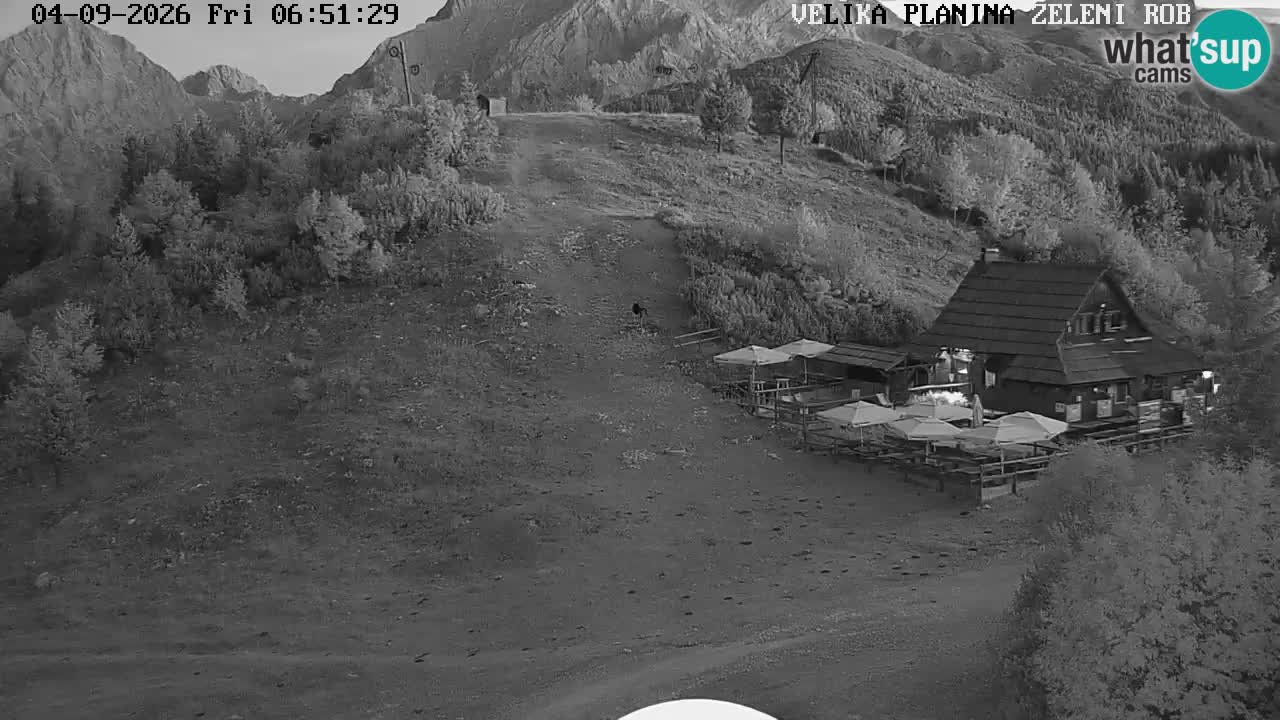 Zeleni Rob – Webcam live | Velika Planina