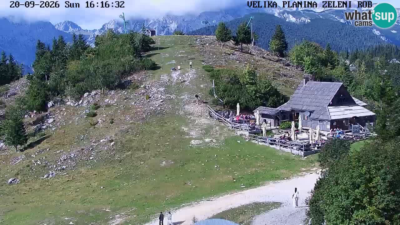 Zeleni Rob – Webcam live | Velika Planina