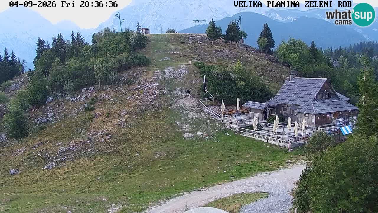 Zeleni Rob | Webcam live Velika Planina