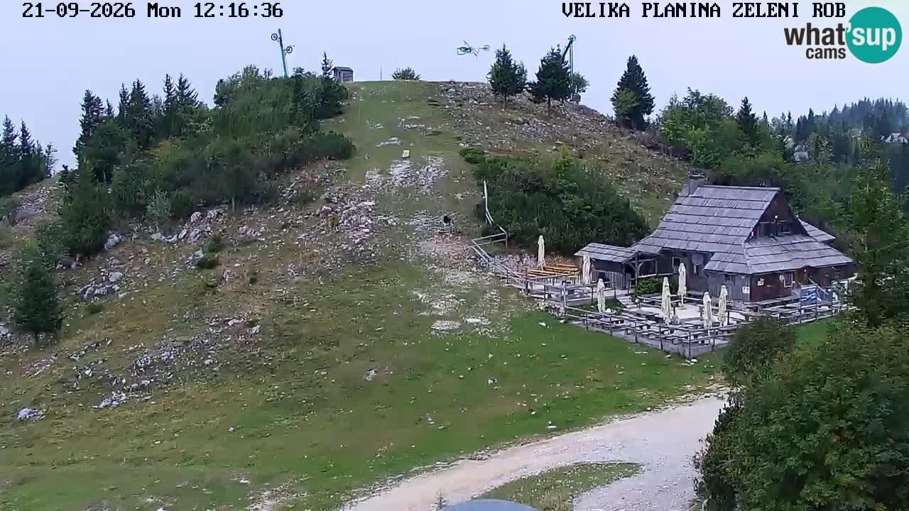 Zeleni Rob – Webcam live | Velika Planina