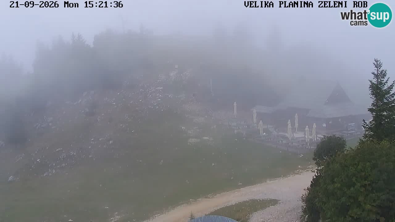 Zeleni Rob | Web kamera Velika Planina