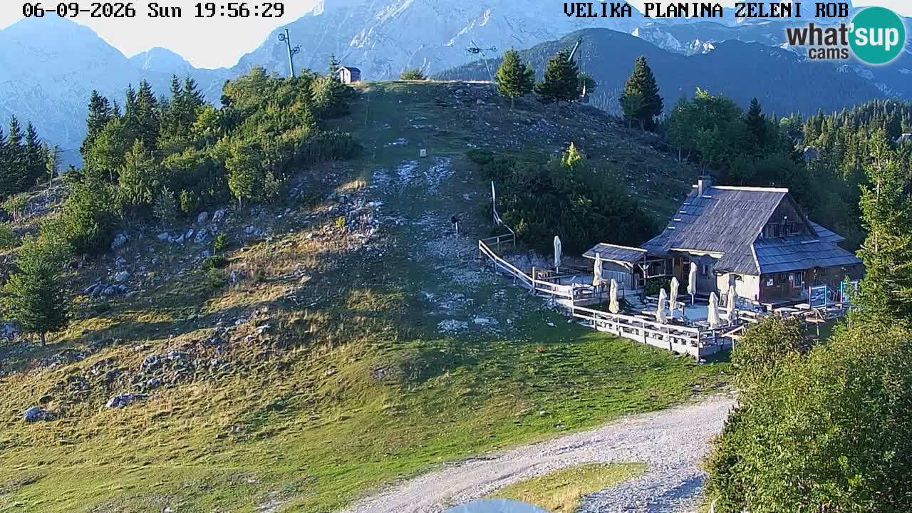 Zeleni Rob – Webcam live | Velika Planina