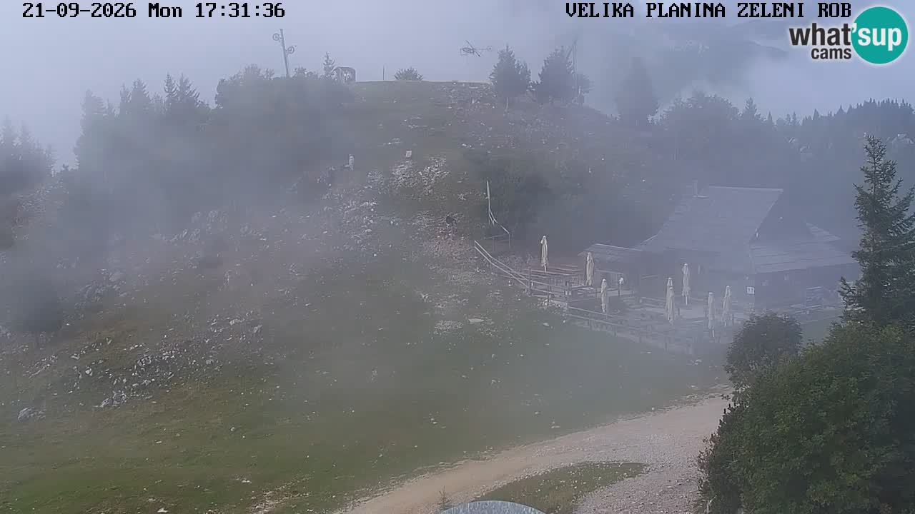 Zeleni Rob – Webcam live | Velika Planina