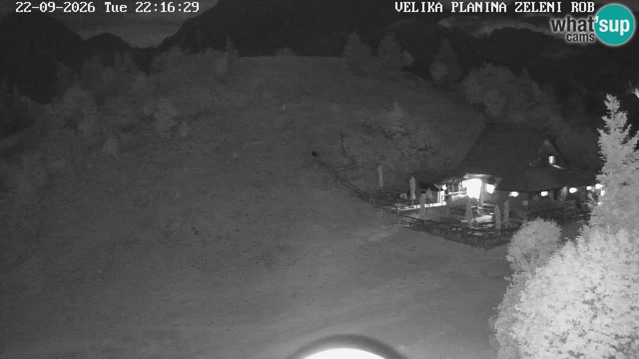 Zeleni Rob | Webcam en vivo Velika Planina