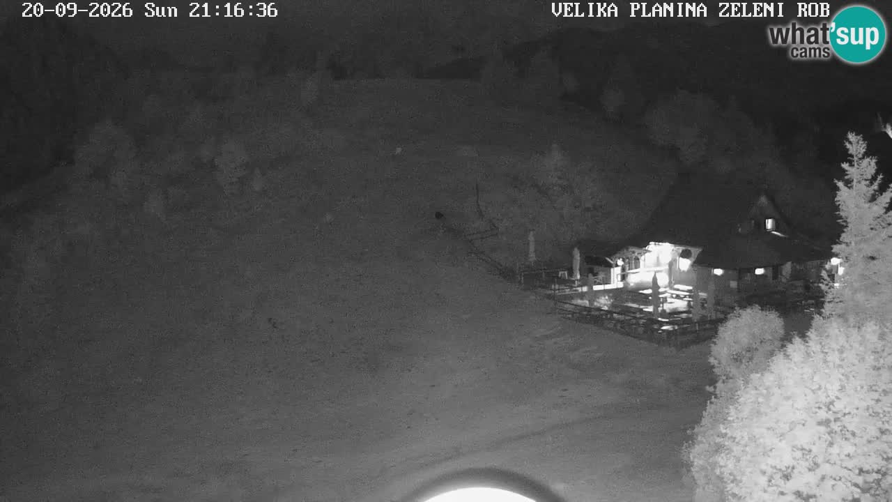 Zeleni Rob – Webcam live | Velika Planina