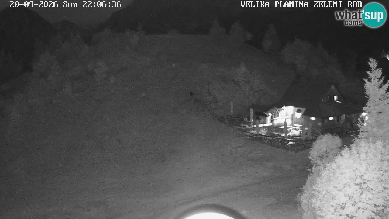 Zeleni Rob – Webcam live | Velika Planina