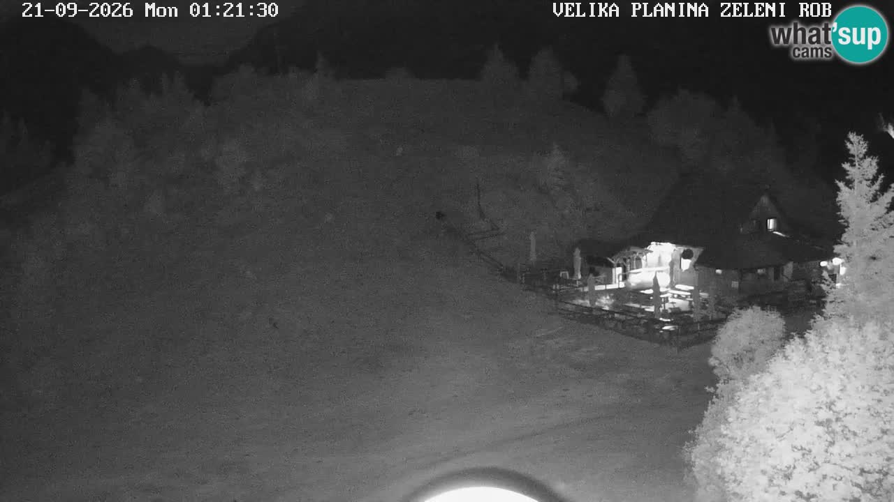 Zeleni Rob | Web kamera Velika Planina