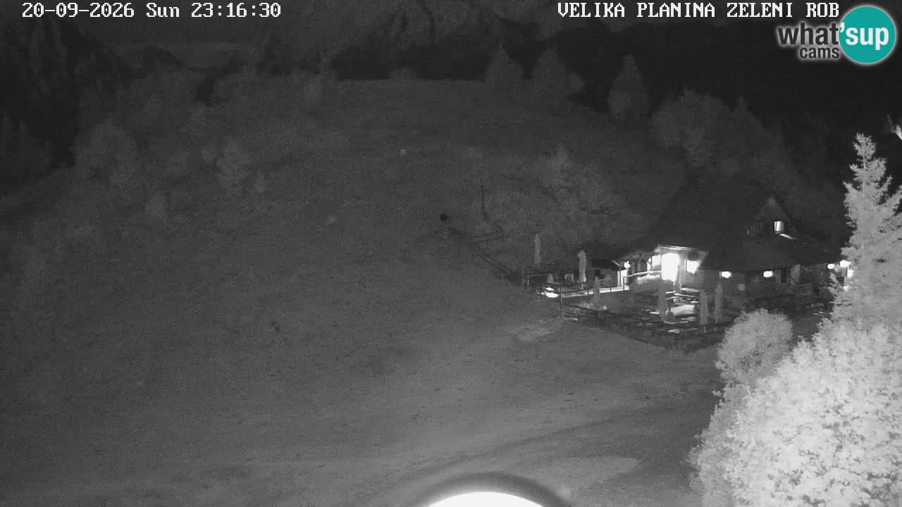 Zeleni Rob – Webcam live | Velika Planina