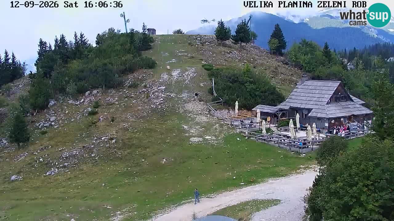 Zeleni Rob | Webcam live Velika Planina