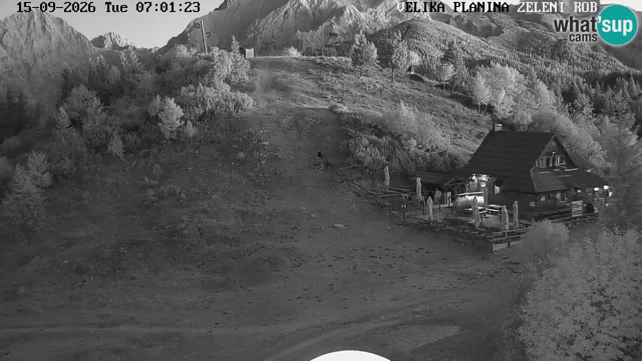 Zeleni Rob | Webcam live Velika Planina