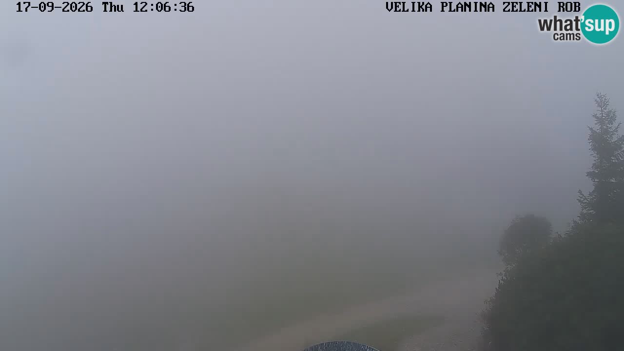 Zeleni Rob – Webcam live | Velika Planina