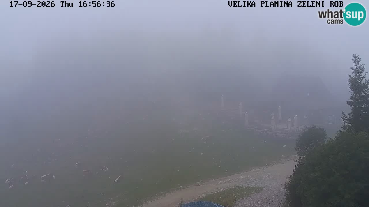Zeleni Rob – Webcam live | Velika Planina