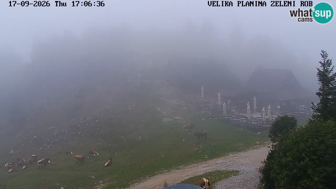 Zeleni Rob – Webcam live | Velika Planina
