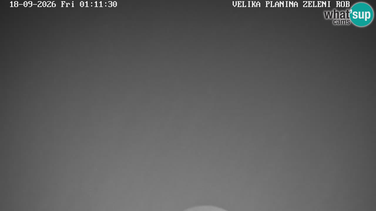 Zeleni Rob | Webcam en vivo Velika Planina