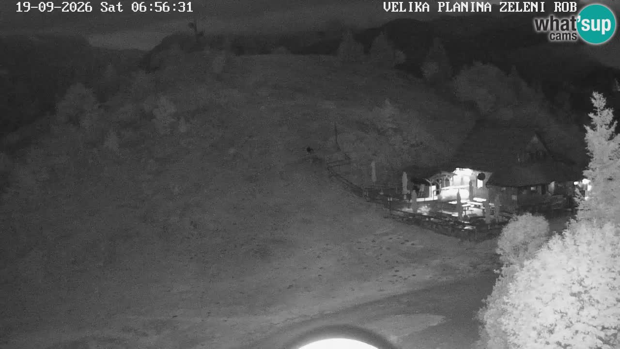 Zeleni Rob – Webcam live | Velika Planina