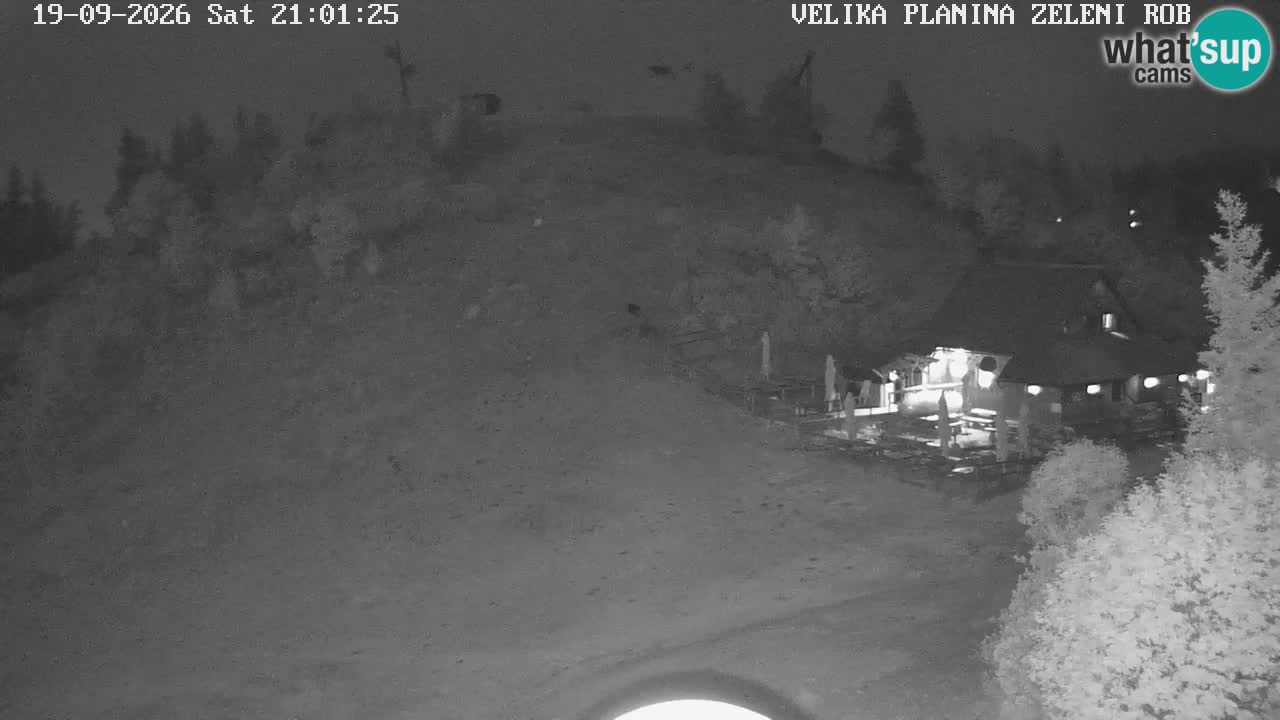 Zeleni Rob – Webcam live | Velika Planina