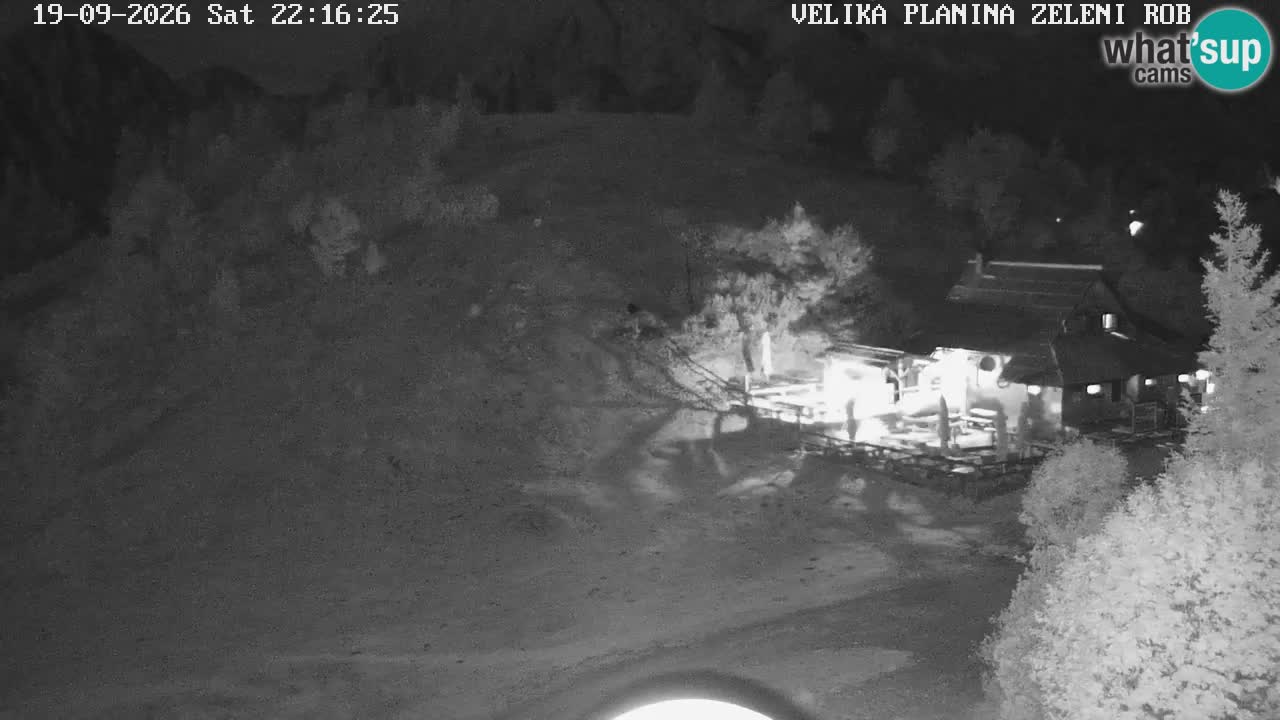 Zeleni Rob | Webcam live Velika Planina