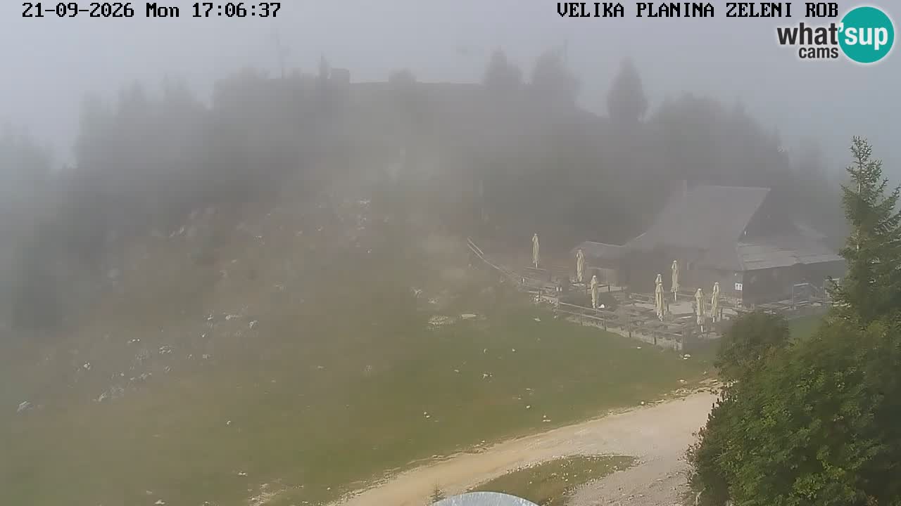 Zeleni Rob – Webcam live | Velika Planina