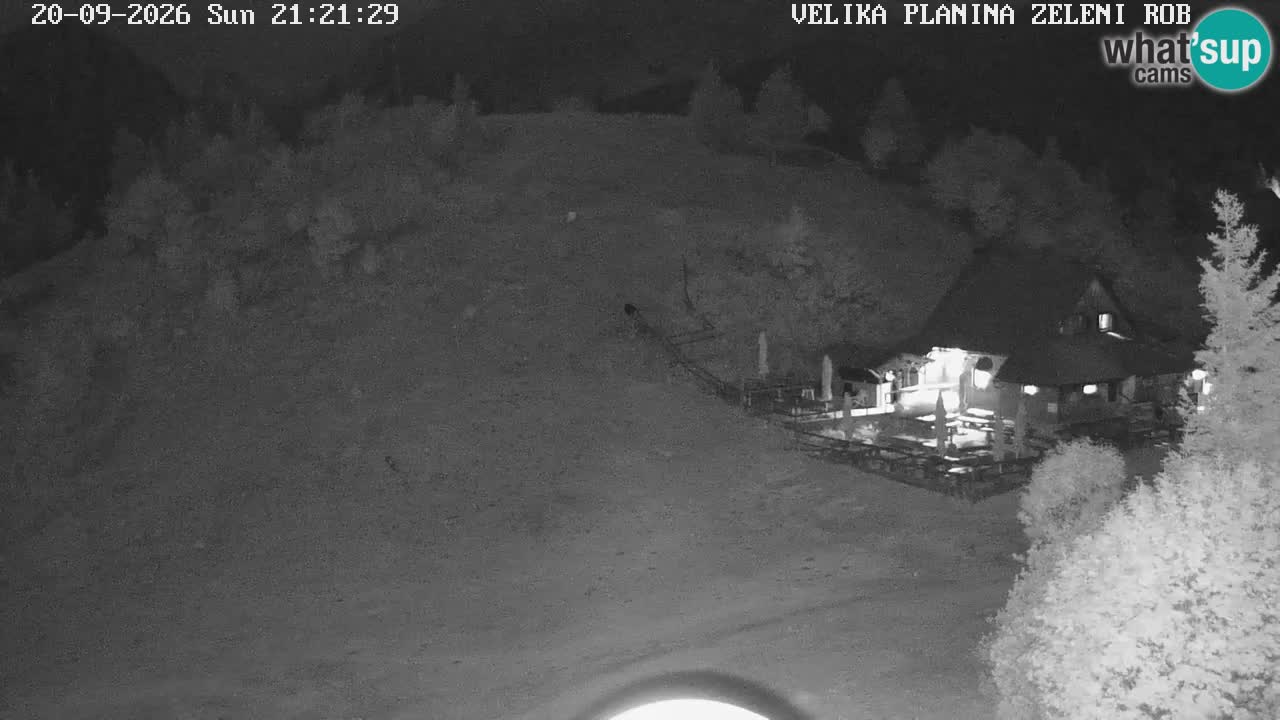 Zeleni Rob | Webcam live Velika Planina