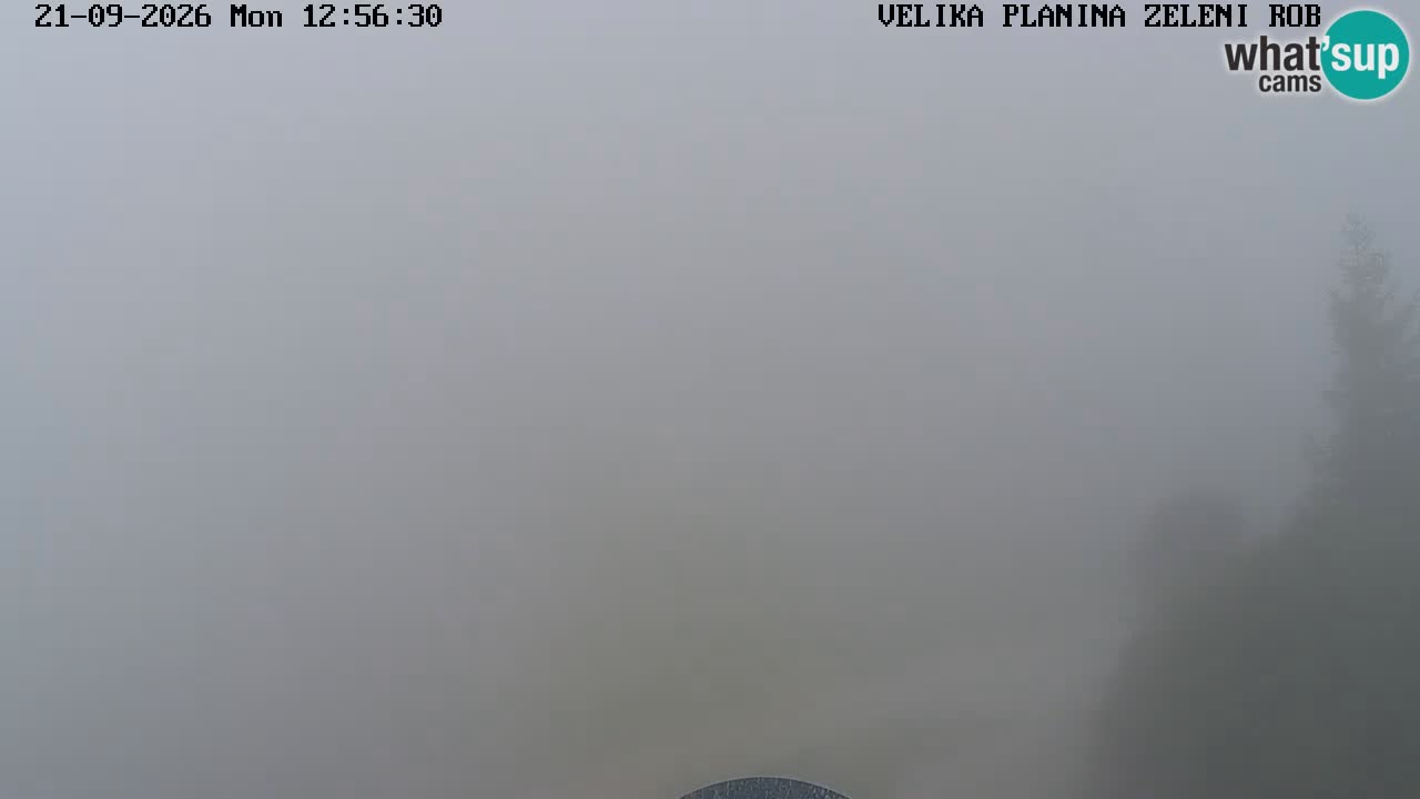 Zeleni Rob – Webcam live | Velika Planina