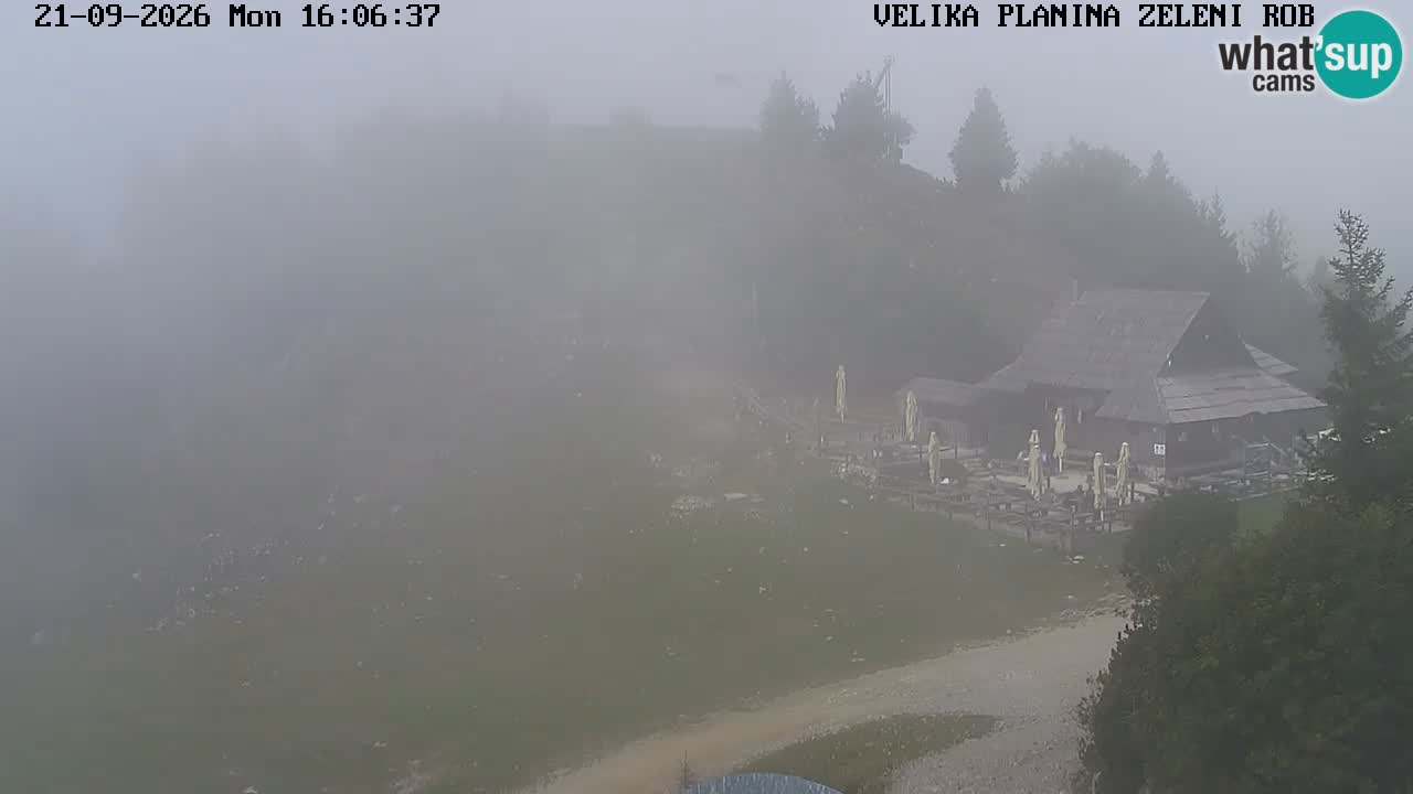Zeleni Rob – Webcam live | Velika Planina